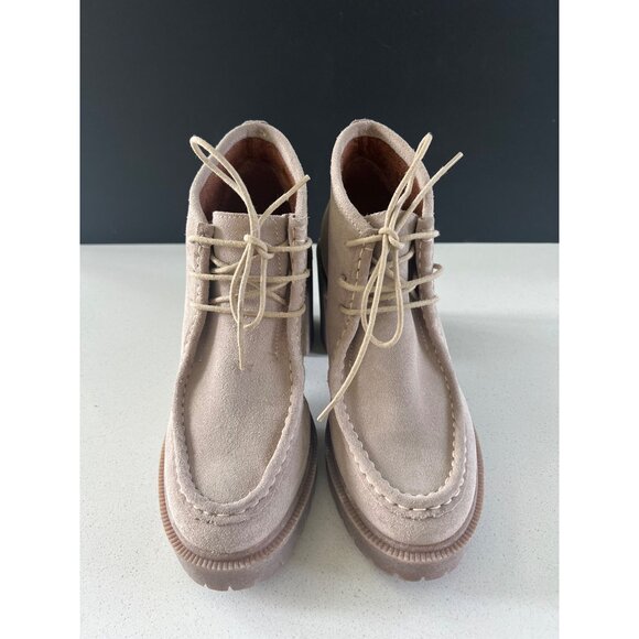 LUCKY BRAND Hollia Heeled SUEDE Bootie SIZE 7 - Picture 2 of 7